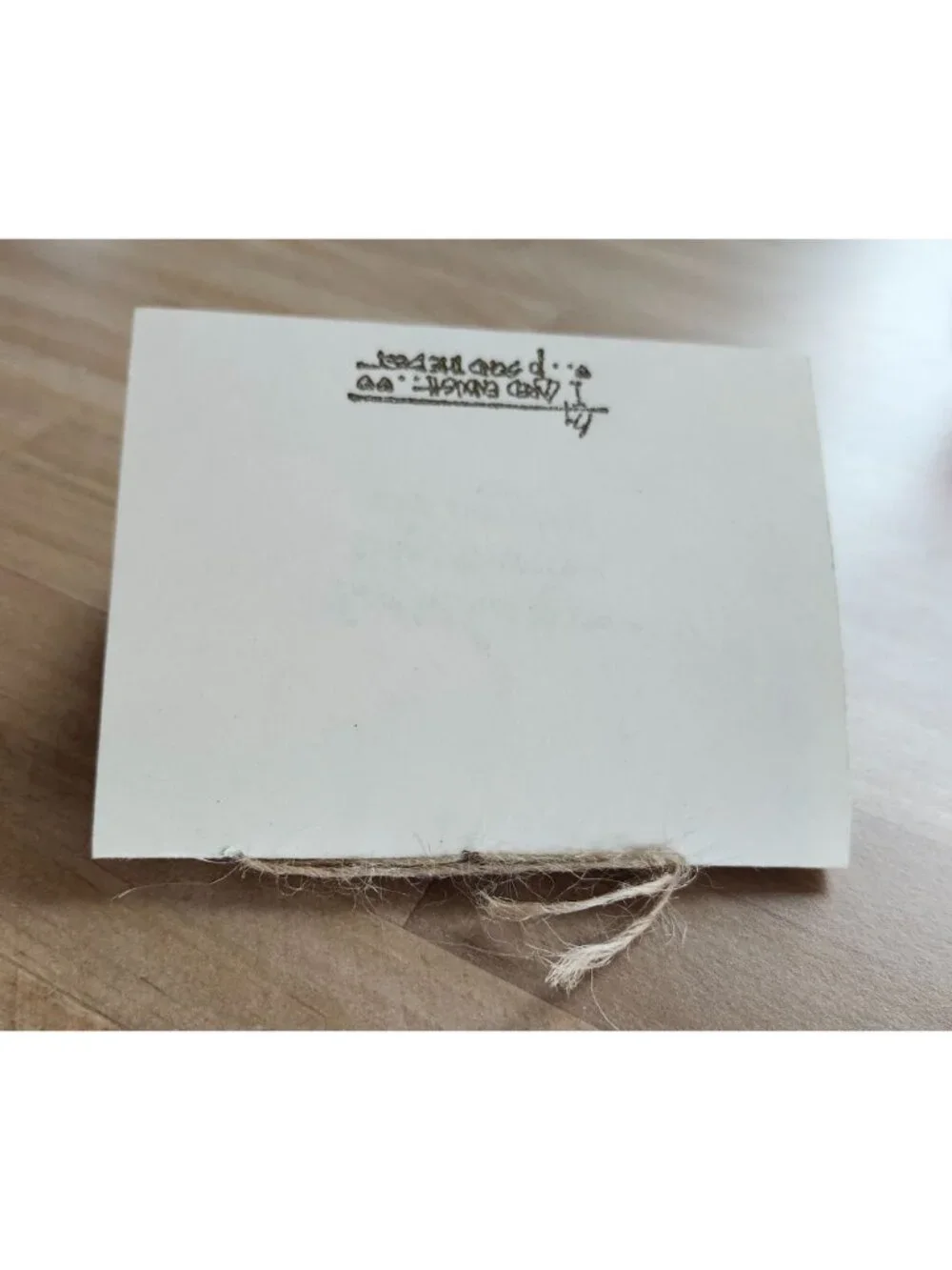 Handmade pocket sized